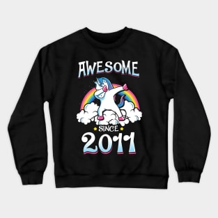 Awesome Since 2011 Crewneck Sweatshirt